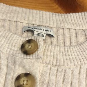 American Eagle Cream Sweater